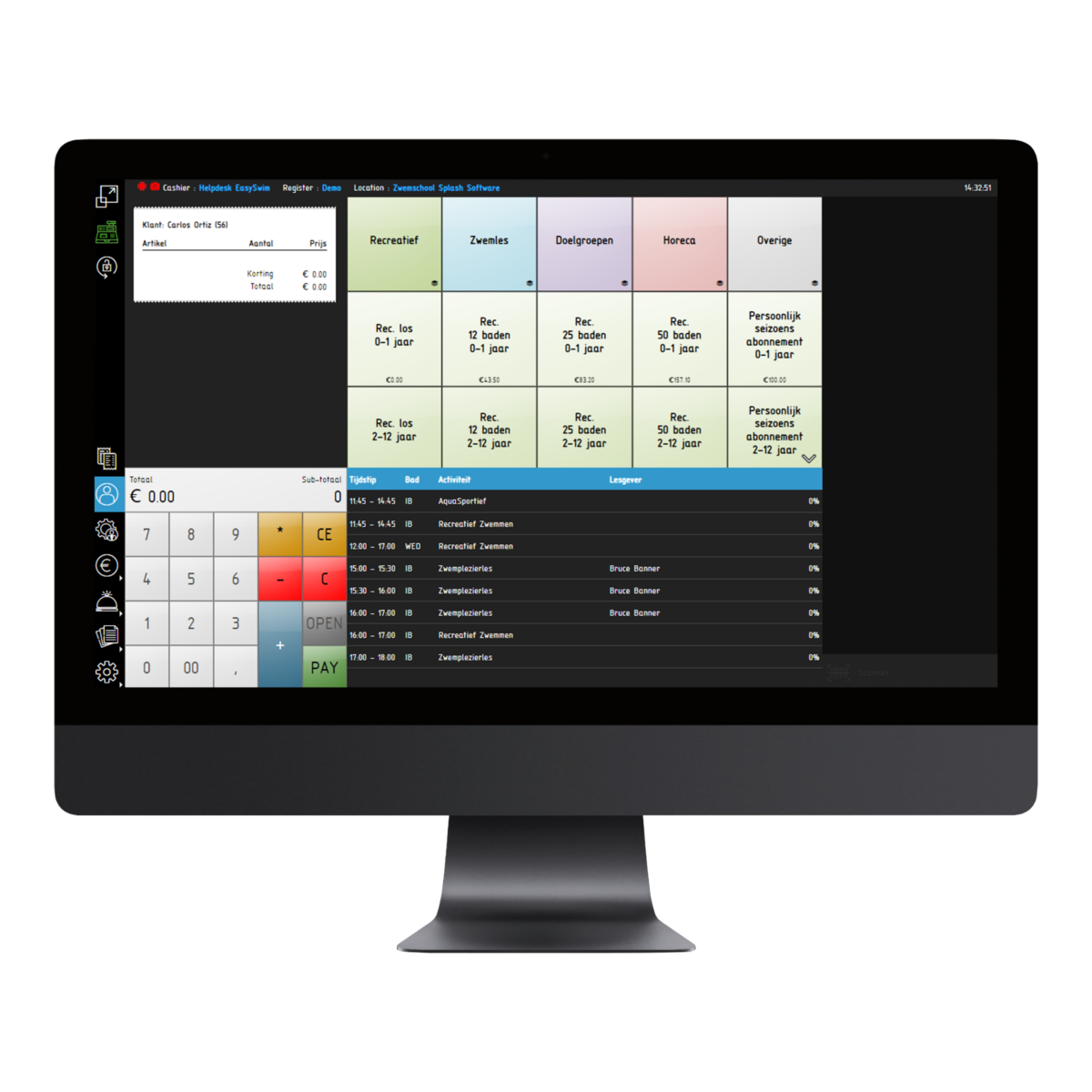 Kassamodule – Splash Software